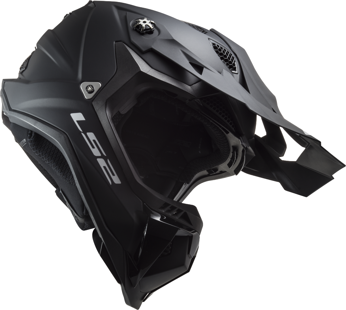 Casco LS2 MX700 SUBVERTER EVO NOIR NEGRO MATE ECE 22.06 1