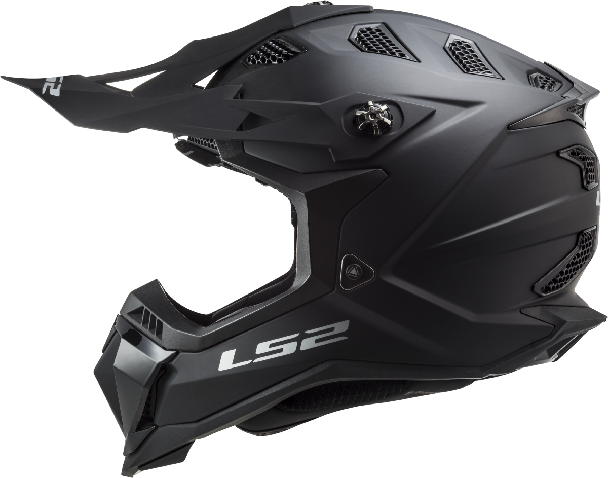 Casco LS2 MX700 SUBVERTER EVO NOIR NEGRO MATE ECE 22.06