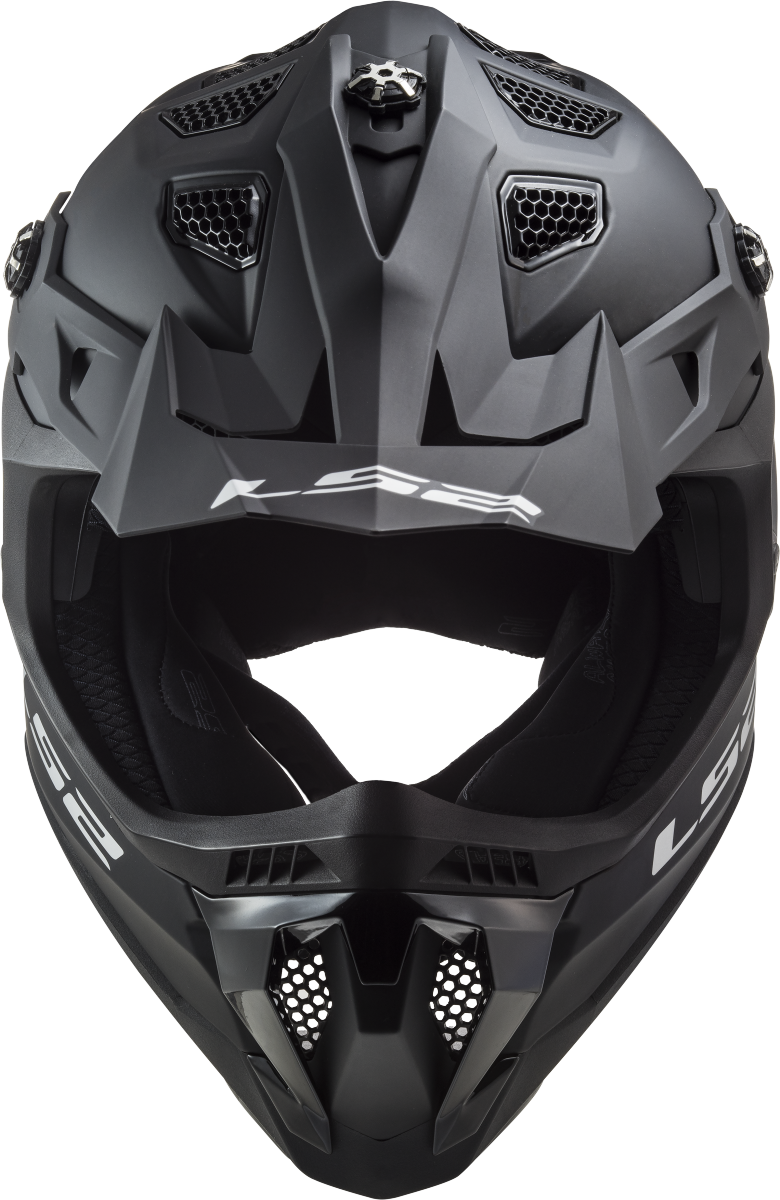 Casco LS2 MX700 SUBVERTER EVO NOIR NEGRO MATE ECE 22.06 3