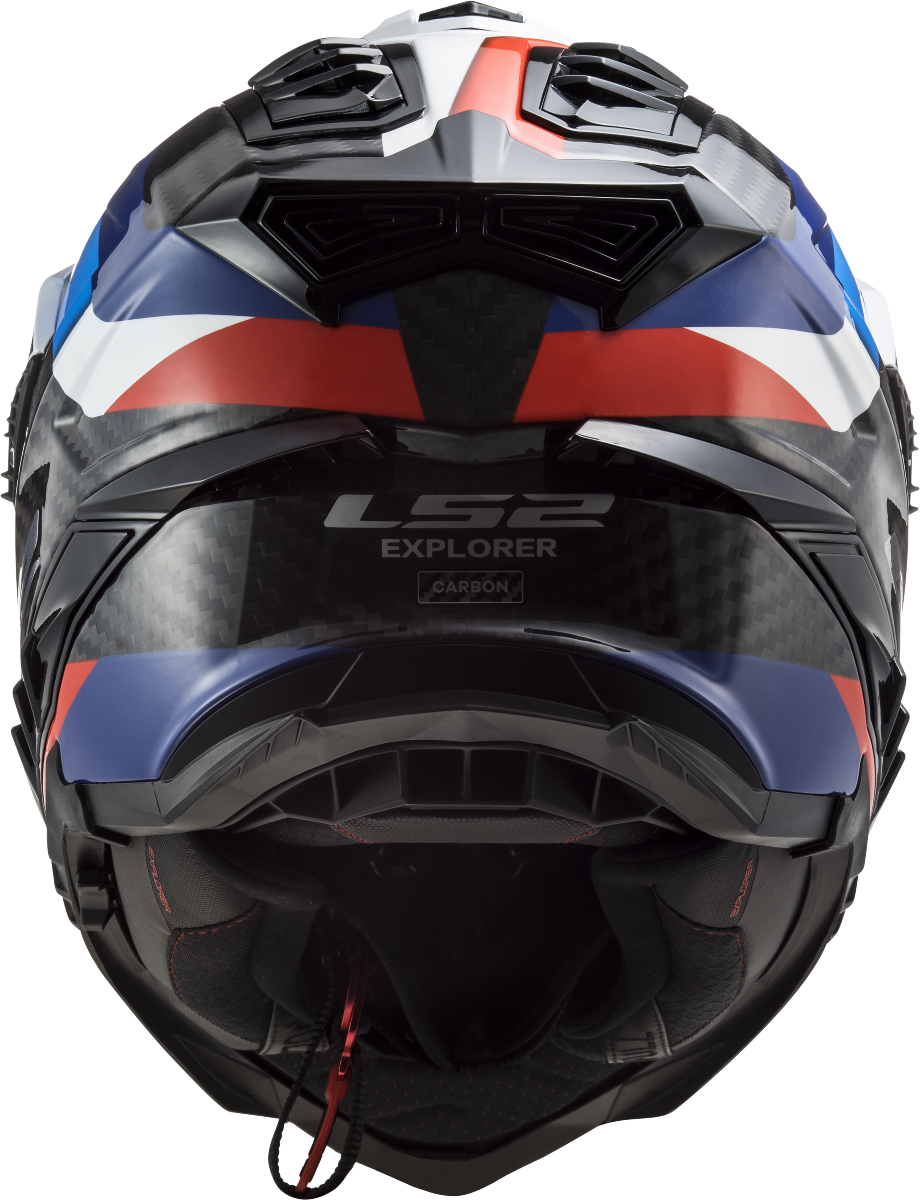 Casco LS2 TRAIL MX701 EXPLORER CARBON FRONTIER NEGRO AZUL ECE 22.06 5