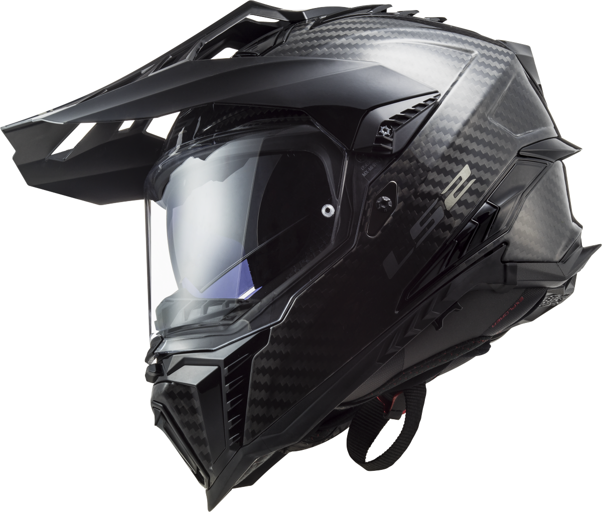 Casco LS2 TRAIL MX701 EXPLORER CARBON SOLID CARBON ECE 22.06 8