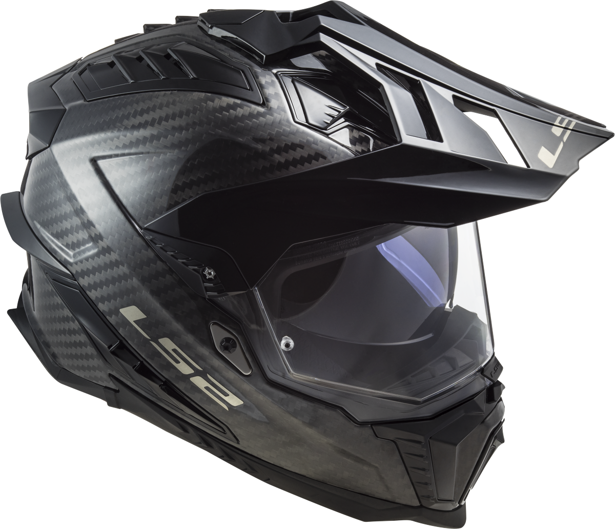 Casco LS2 TRAIL MX701 EXPLORER CARBON SOLID CARBON ECE 22.06 3