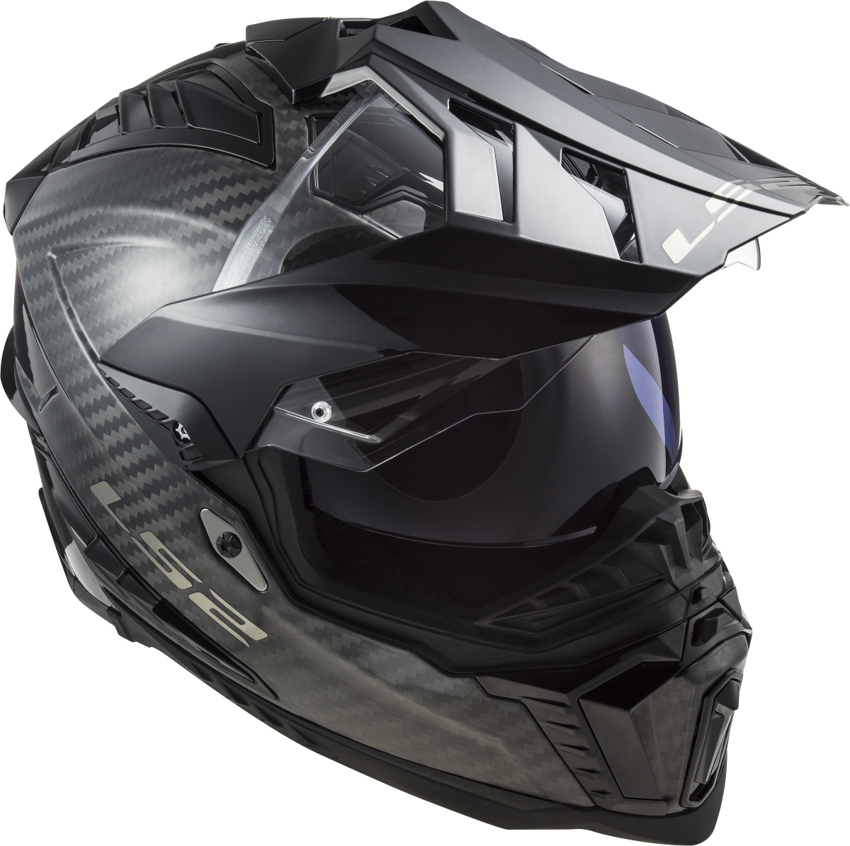 Casco LS2 TRAIL MX701 EXPLORER CARBON SOLID CARBON ECE 22.06 4