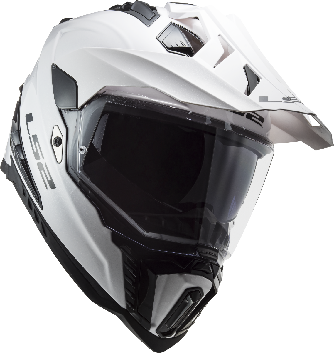 Casco LS2 TRAIL MX701 EXPLORER SOLID BLANCO ECE 22.06 2