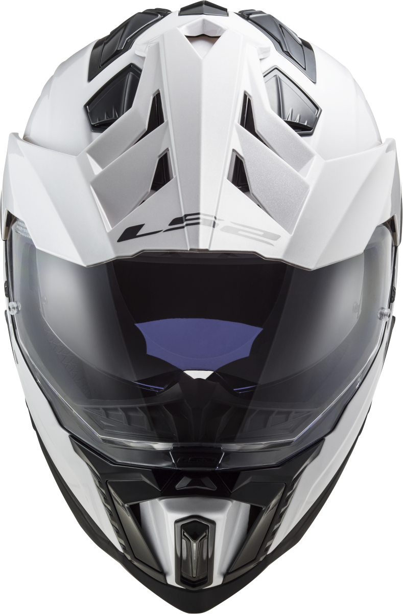 Casco LS2 TRAIL MX701 EXPLORER SOLID BLANCO ECE 22.06 4