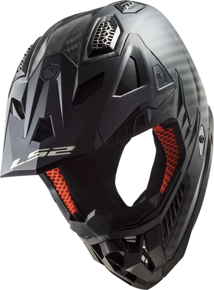 Casco LS2 MX703 X-FORCE SOLID CARBON ECE 22.06 2