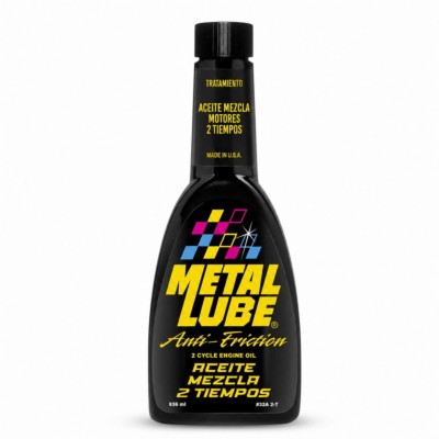 Aceite METAL LUBE 32A2T Súper Lubricante 2 Tiempos 946ml para motores de moto