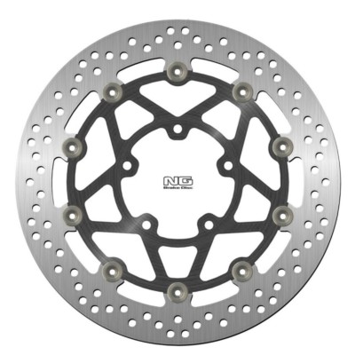 Disco de freno delantero NG 1675G flotante redondo para motocicletas Triumph 865, 900, 675 y 765 ABS