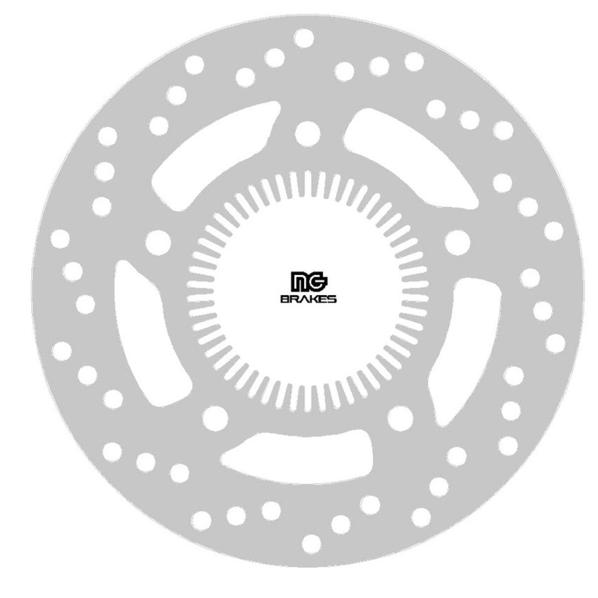 Disco de freno NG BRAKES ondulado fijo 2317 para Honda PCX 125 y PCX 150