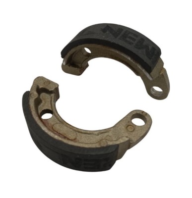 Mordazas de freno Newfren 80x18 mm sin muelle compatibles Honda CRF50, Yamaha TT-R50, Suzuki DR-Z70