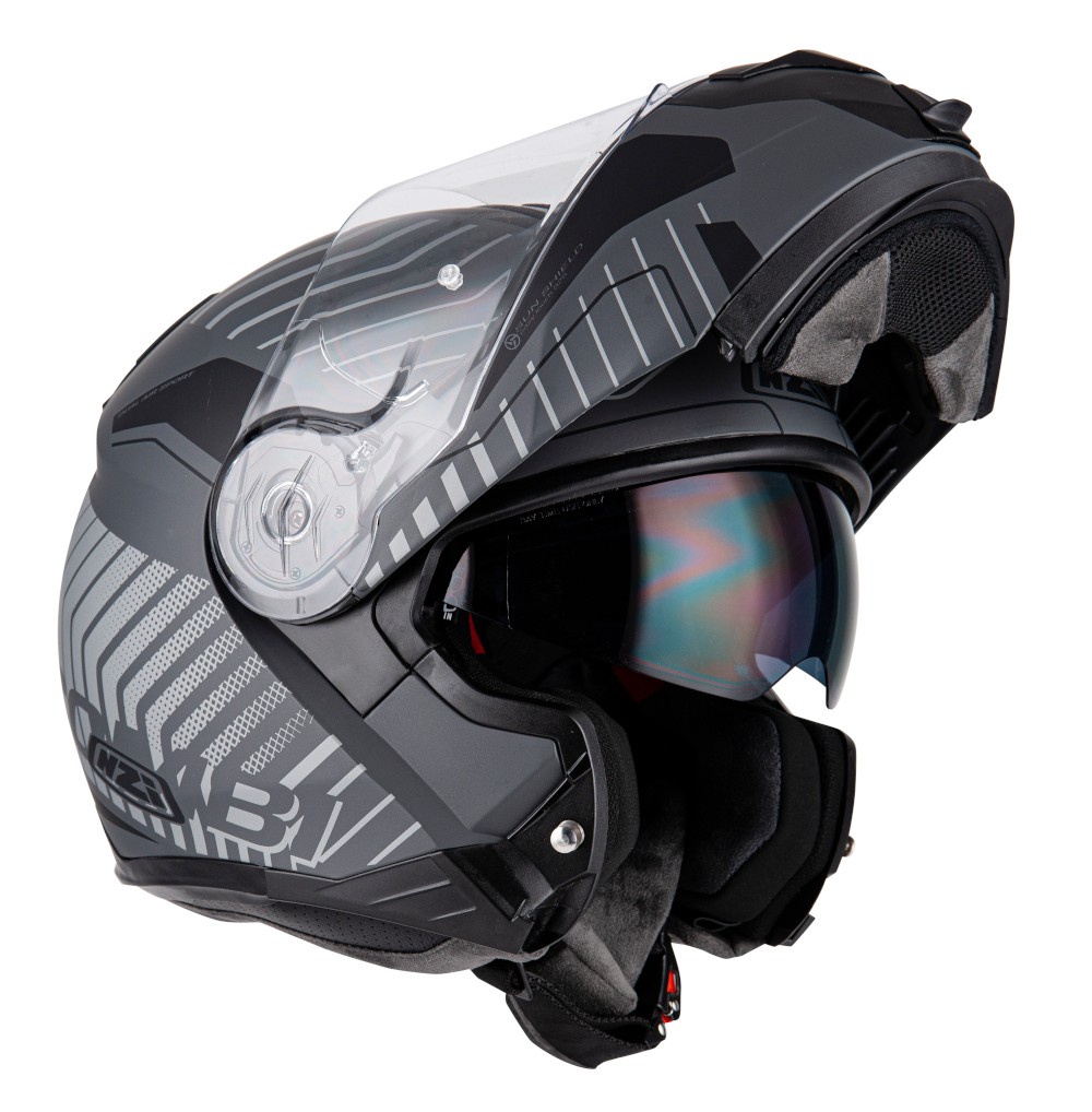 Casco NZI Combi 2 DUO SIERRA Antracita/Negro 1