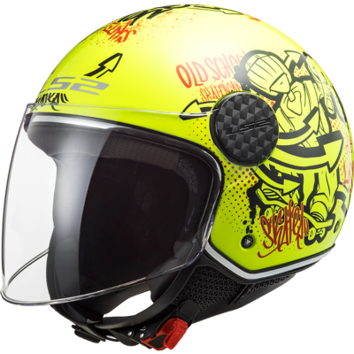 Casco LS2 OF558 SPHERE LUX SKATER AMARILLO