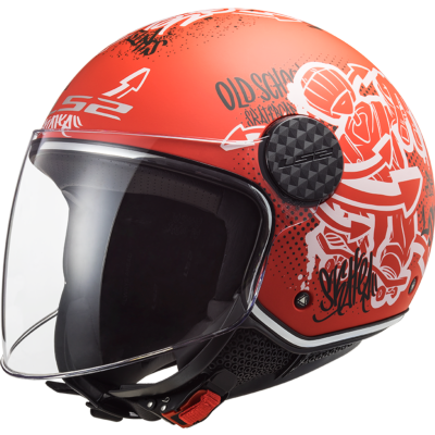 Casco LS2 OF558 SPHERE LUX SKATER ROJO MATE