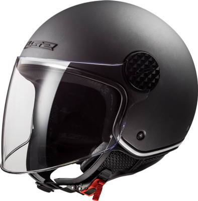 Casco LS2 OF558 SPHERE LUX SOLID TITANIO MATE