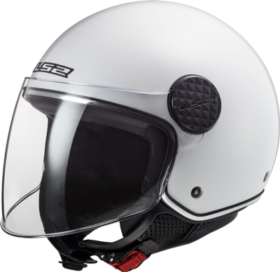 Casco LS2 OF558 SPHERE LUX SOLID BLANCO