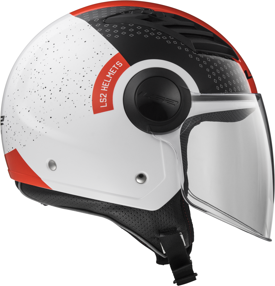 Casco LS2 OF562 AIRFLOW CONDOR BLANCO/NEGRO/ROJO 7