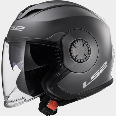 Casco LS2 OF570 VERSO SOLID TITANIO MATE