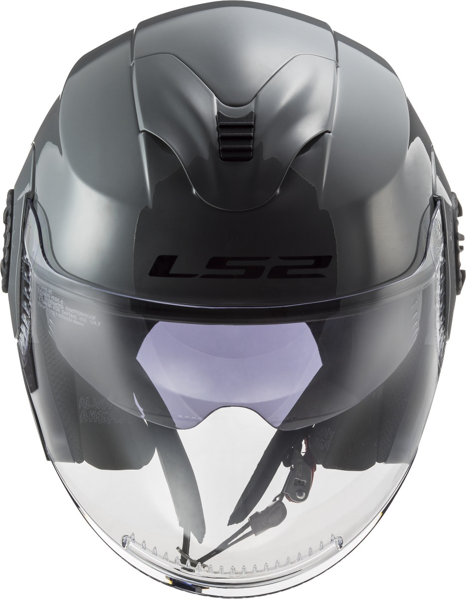 Casco LS2 OF570 VERSO SOLID GRIS NARDO 2