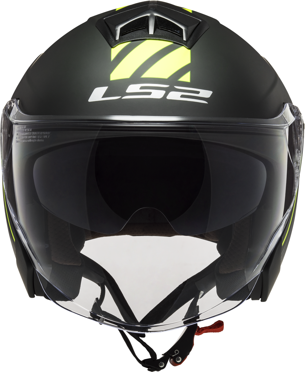 Casco LS2 OF573 TWISTER II LUNA NEGRO MATE/TITANIO 1