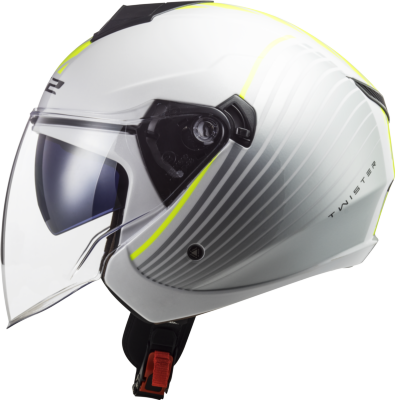 Casco LS2 OF573 TWISTER II LUNA BLANCO/PLATA