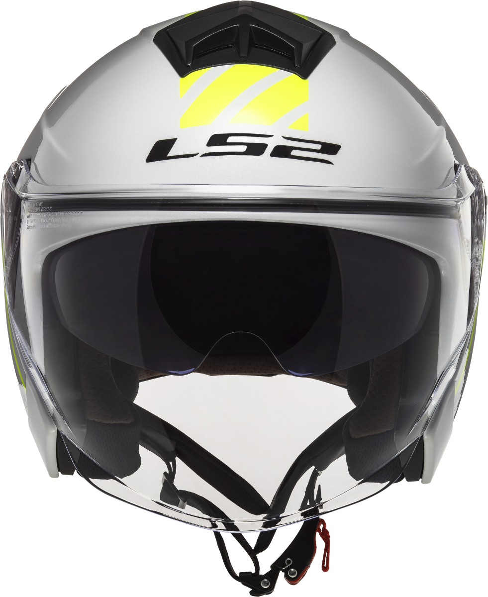 Casco LS2 OF573 TWISTER II LUNA BLANCO/PLATA 2