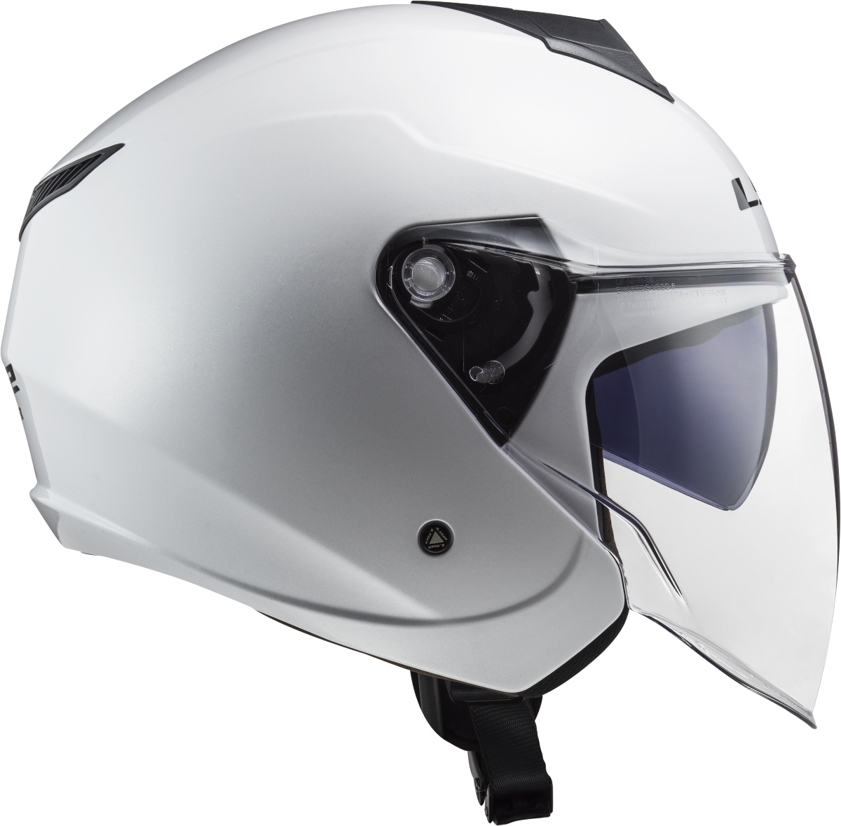 Casco LS2 OF573 TWISTER II SOLID BLANCO 1