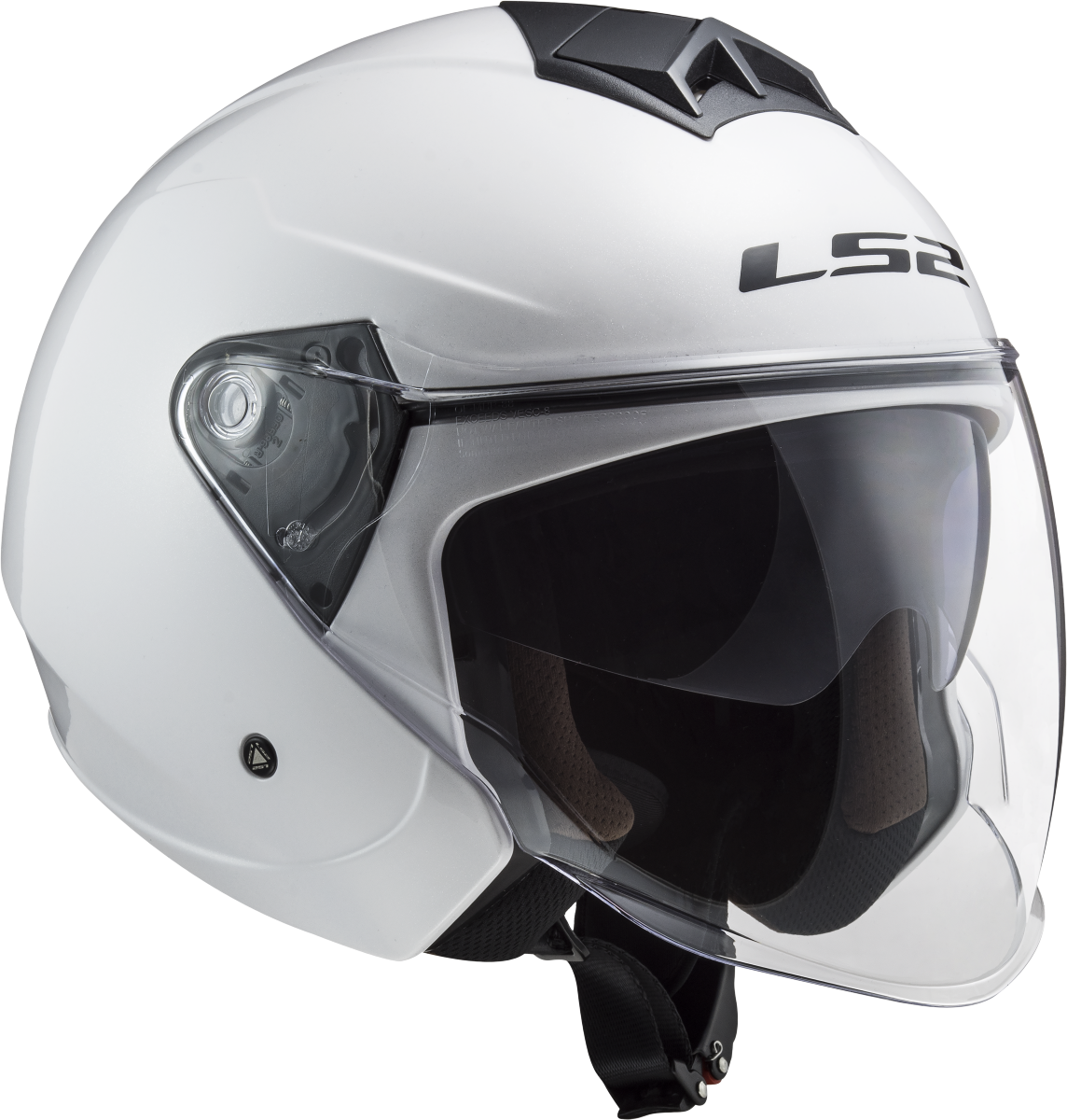 Casco LS2 OF573 TWISTER II SOLID BLANCO 4