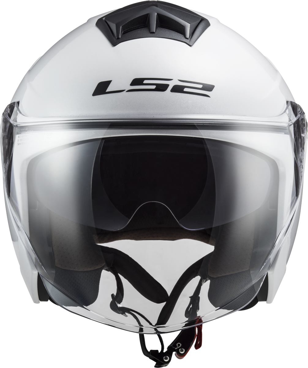 Casco LS2 OF573 TWISTER II SOLID BLANCO 5