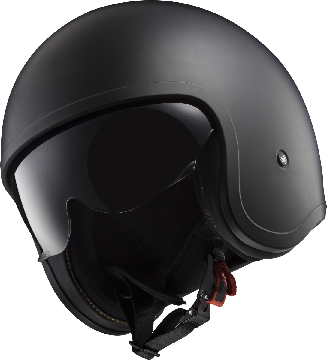 Casco LS2 OF599 SPITFIRE SOLID NEGRO MATE 6