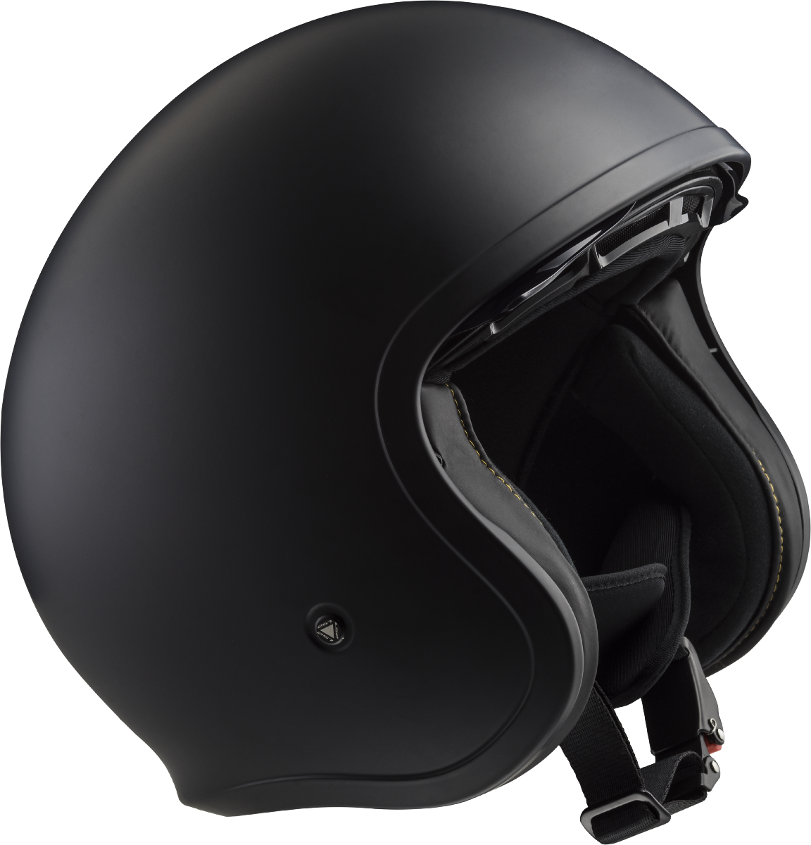 Casco LS2 OF599 SPITFIRE SOLID NEGRO MATE 4