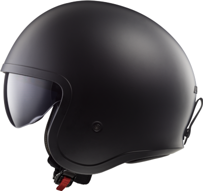 Casco LS2 OF599 SPITFIRE SOLID NEGRO MATE