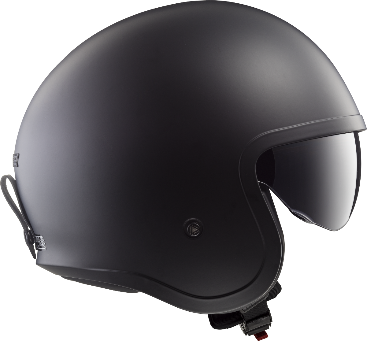 Casco LS2 OF599 SPITFIRE SOLID NEGRO MATE 11