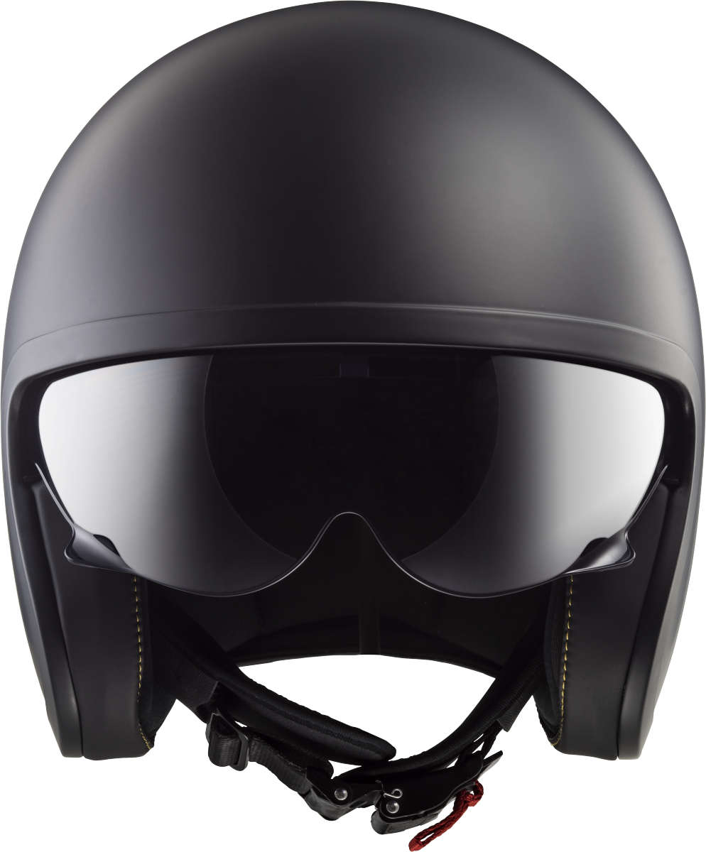 Casco LS2 OF599 SPITFIRE SOLID NEGRO MATE 10