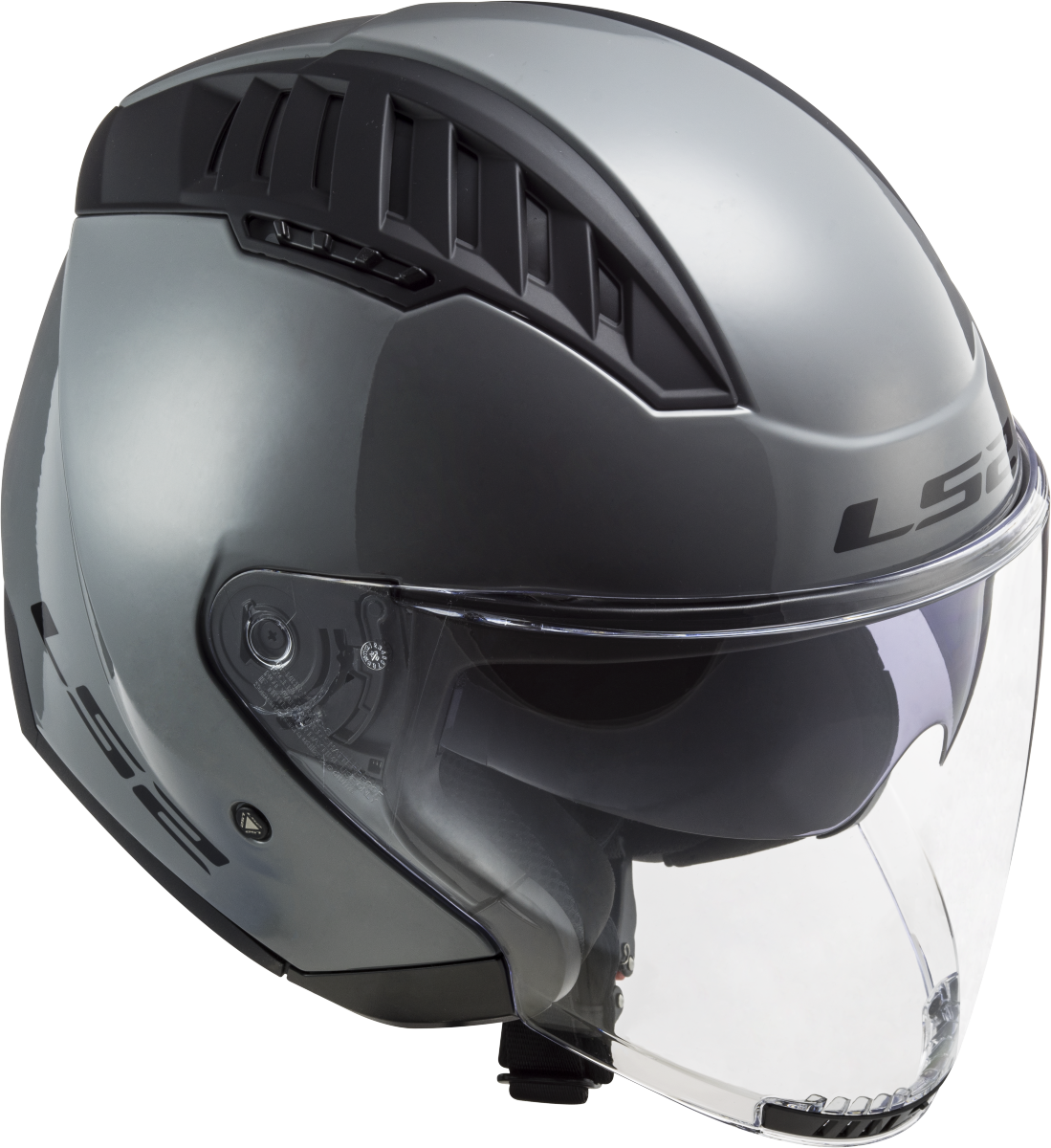 Casco LS2 OF600 COPTER SOLID GRIS NARDO 5