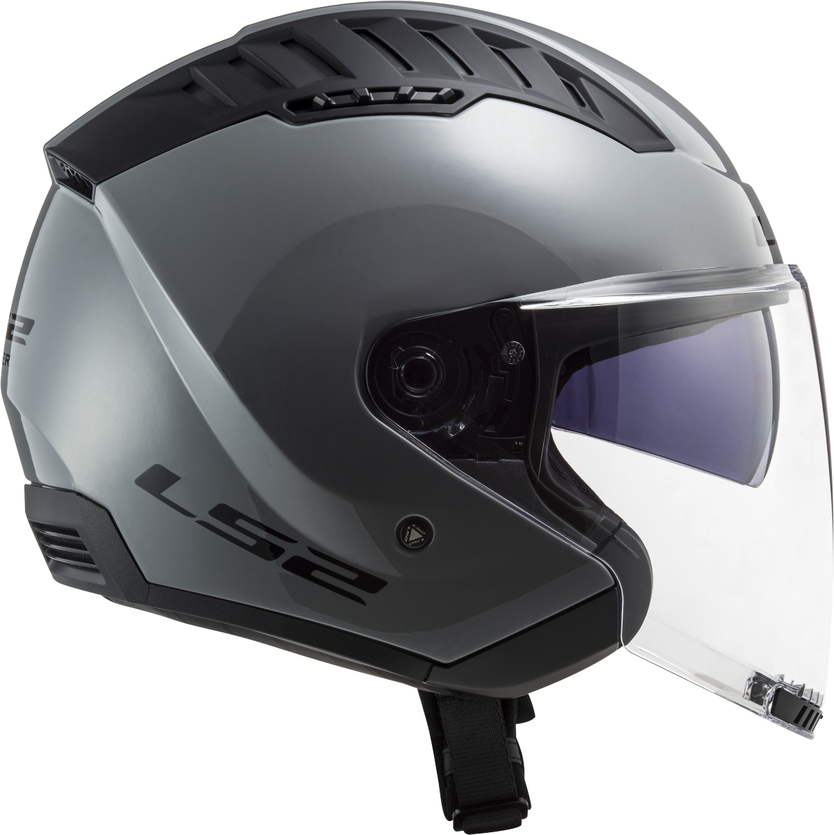 Casco LS2 OF600 COPTER SOLID GRIS NARDO 2