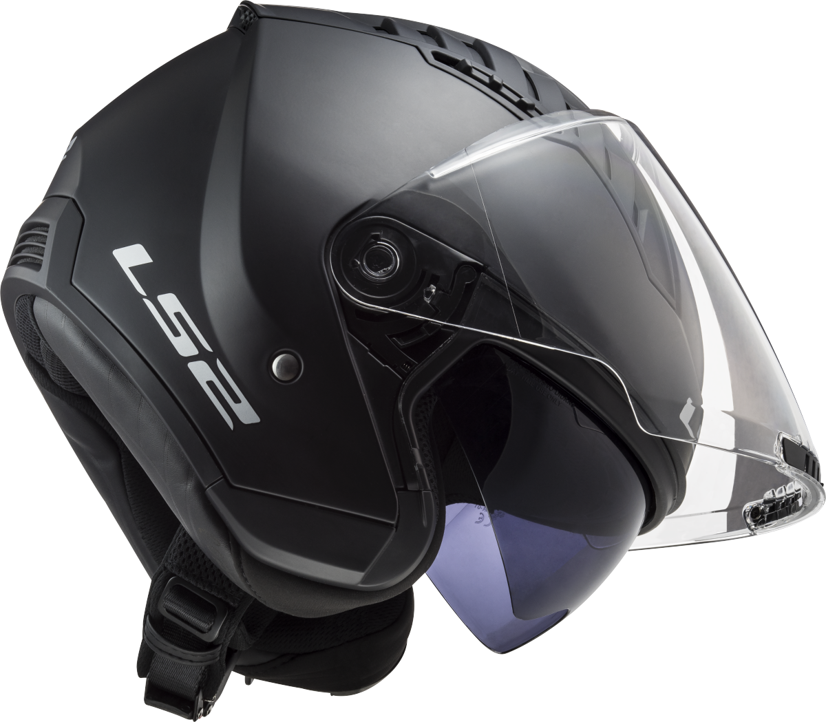 Casco LS2 OF600 COPTER SOLID NEGRO MATE 11