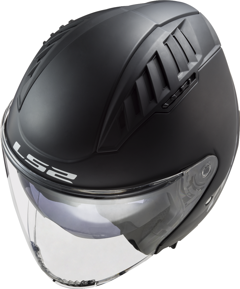 Casco LS2 OF600 COPTER SOLID NEGRO MATE 6