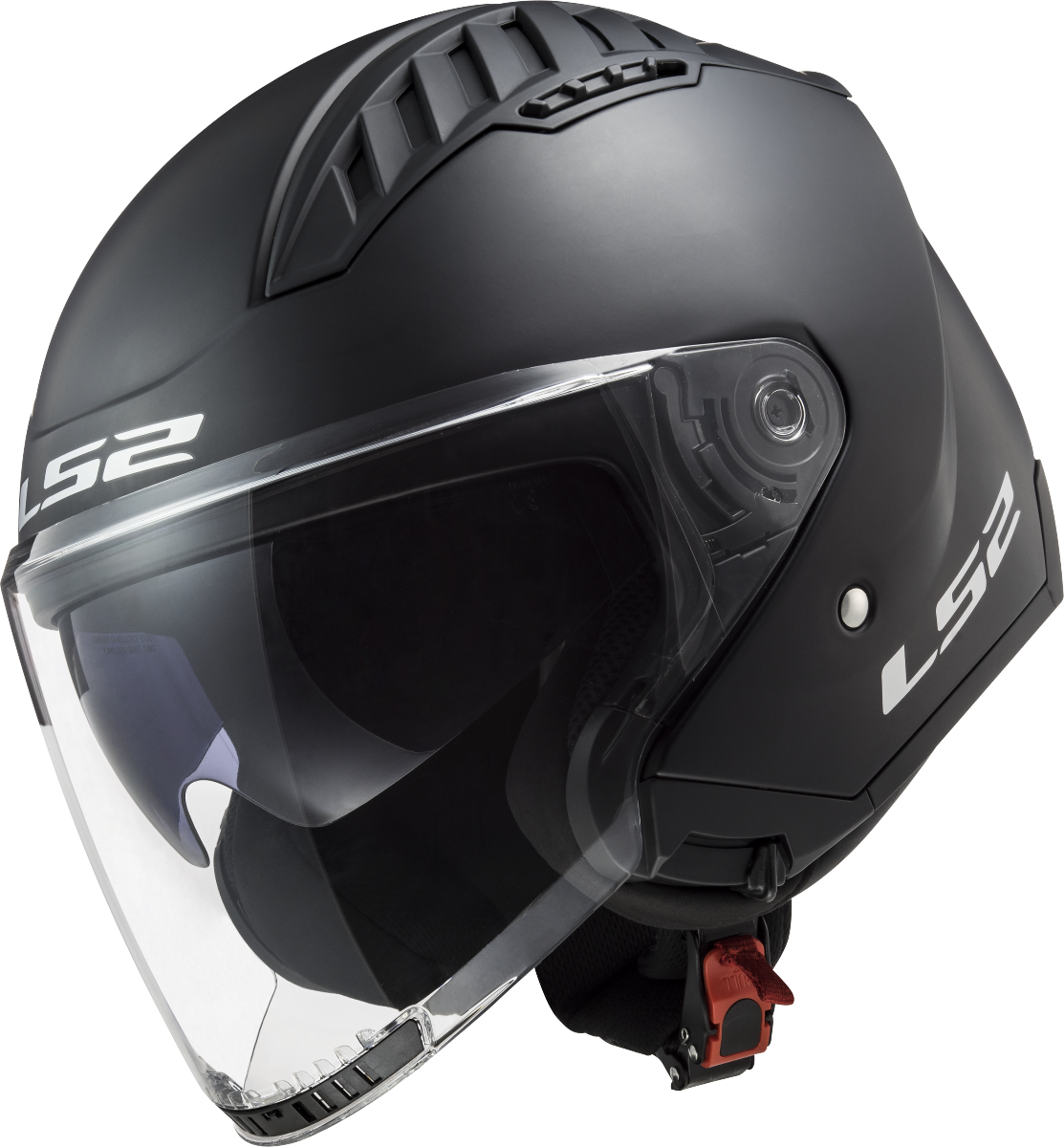 Casco LS2 OF600 COPTER SOLID NEGRO MATE 4