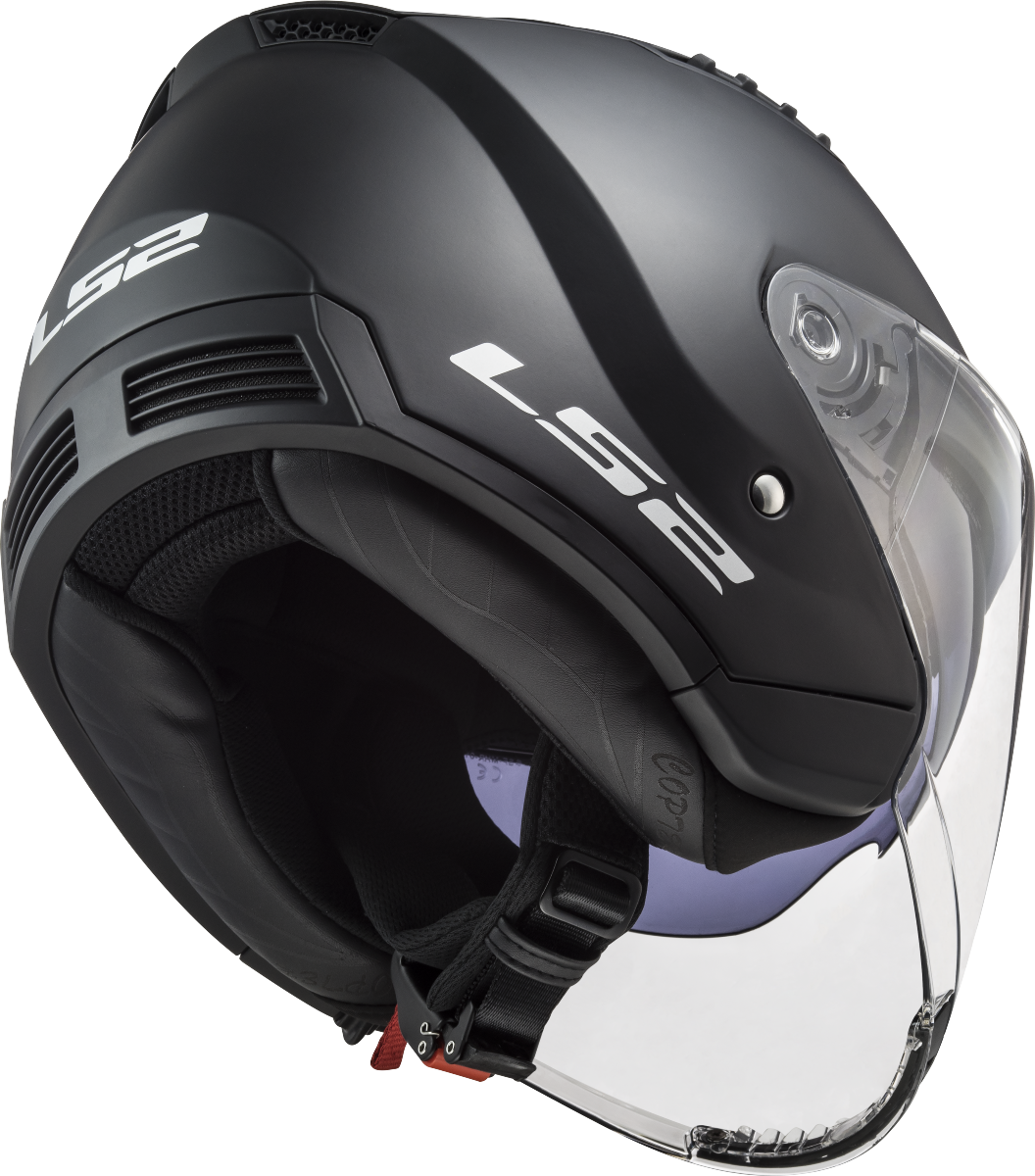 Casco LS2 OF600 COPTER SOLID NEGRO MATE 9