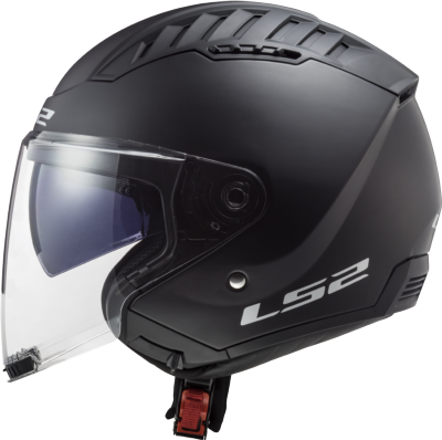 Casco LS2 OF600 COPTER SOLID NEGRO MATE