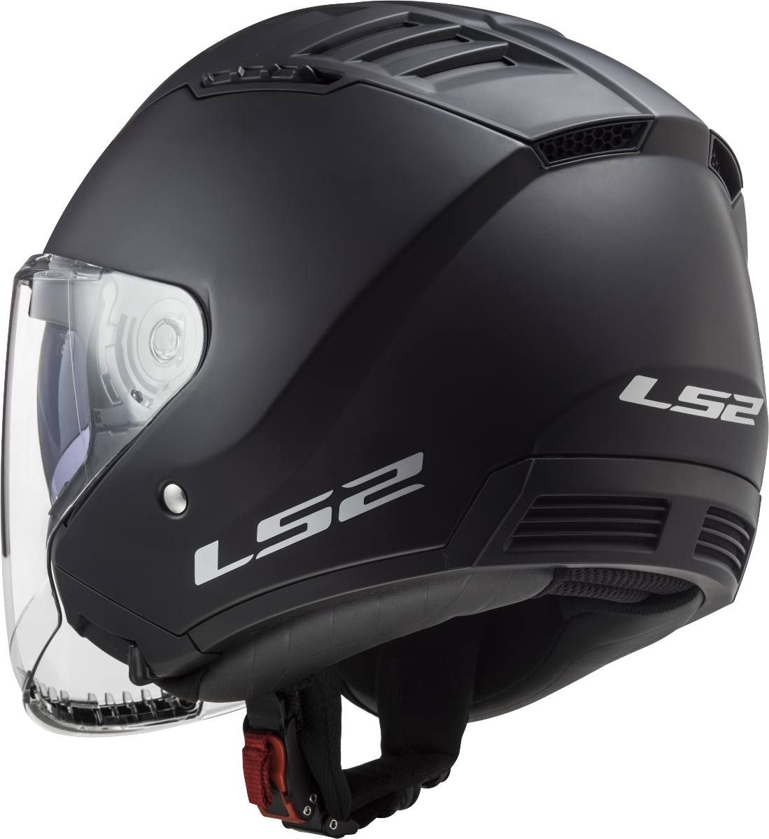Casco LS2 OF600 COPTER SOLID NEGRO MATE 3