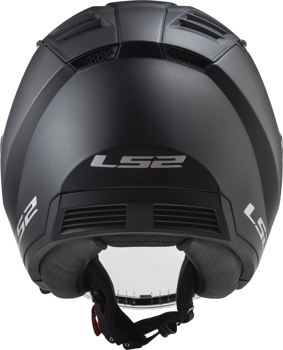 Casco LS2 OF600 COPTER SOLID NEGRO MATE 2