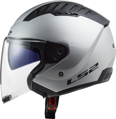 Casco LS2 OF600 COPTER SOLID PLATA MATE