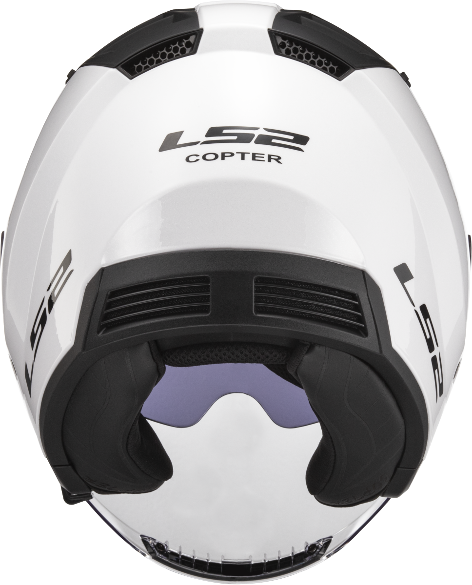 Casco LS2 OF600 COPTER SOLID BLANCO 2