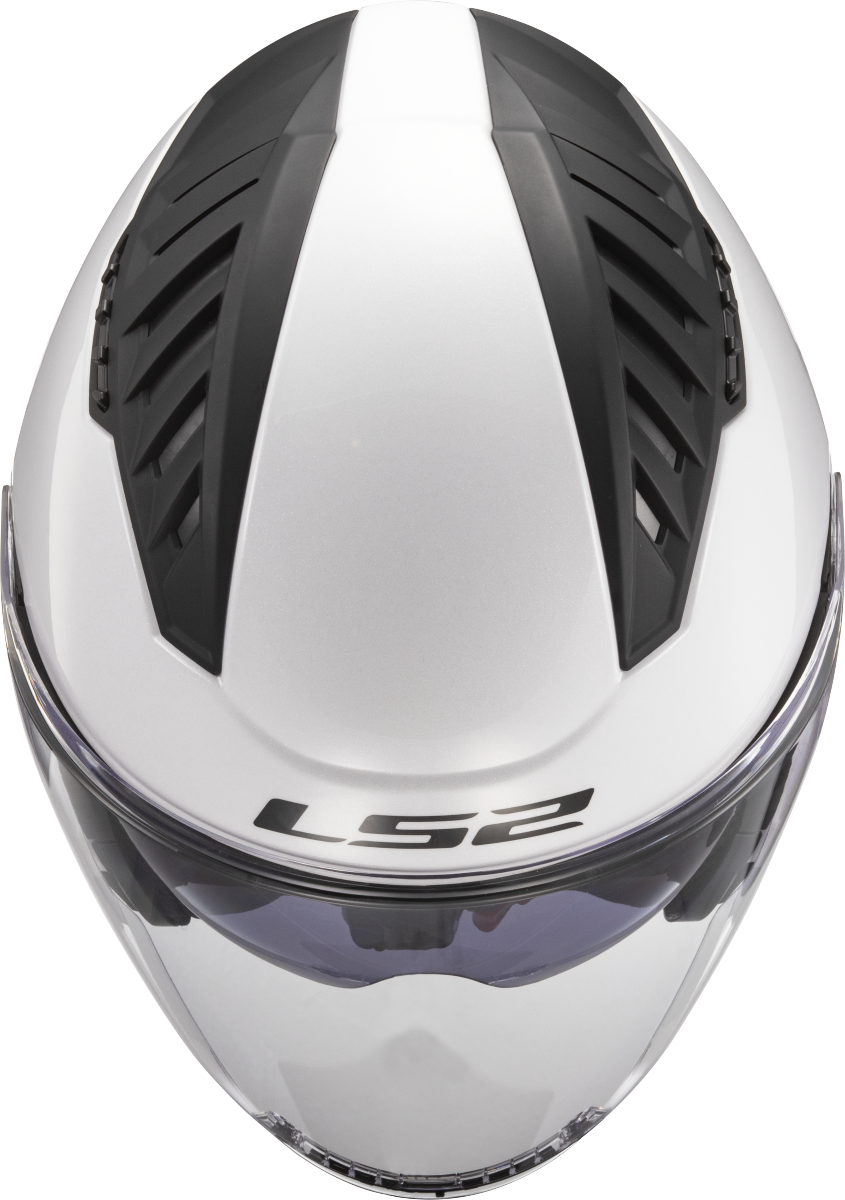 Casco LS2 OF600 COPTER SOLID BLANCO 4