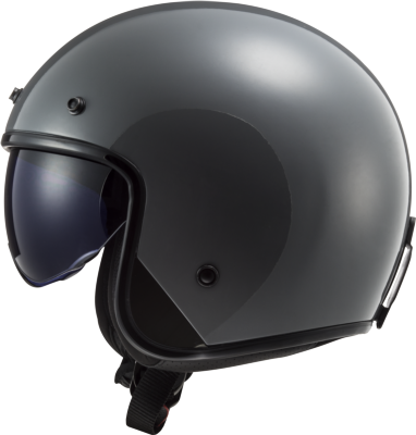 Casco LS2 OF601 BOB SOLID GRIS NARDO