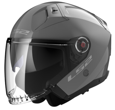 Casco LS2 OF603 INFINITY II SOLID GRIS NARDO ECE 22.06