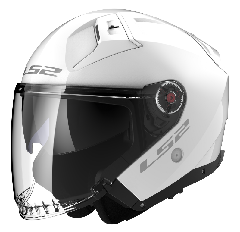 Casco LS2 OF603 INFINITY II SOLID BLANCO ECE 22.06