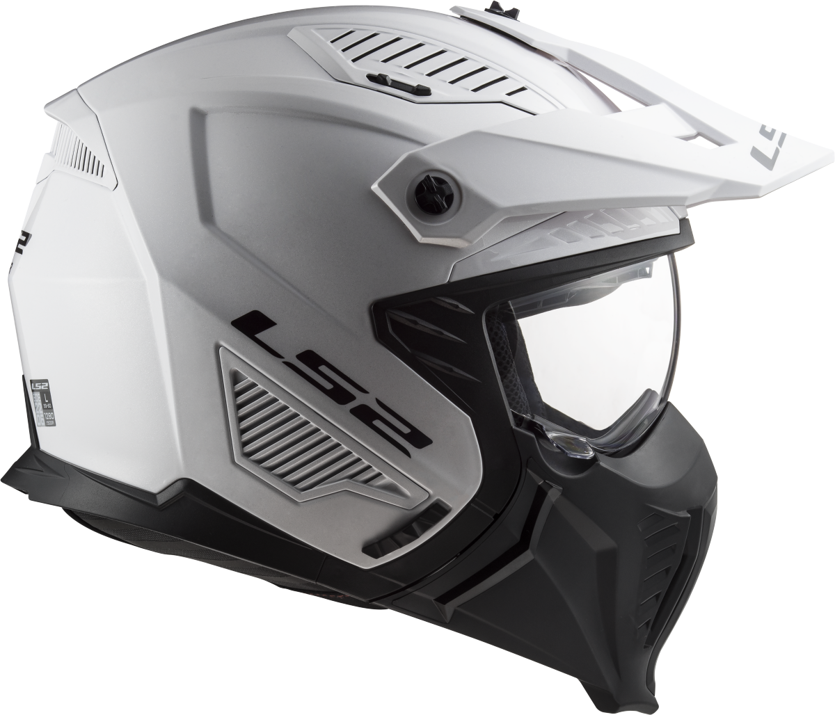 Casco LS2 OF606 DRIFTER SOLID BLANCO ECE 22.06 4