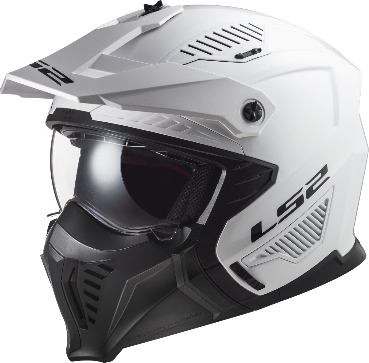 Casco LS2 OF606 DRIFTER SOLID BLANCO ECE 22.06 2